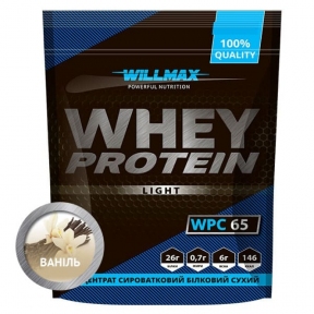 WILLMAX WHEY PROTEIN 65% 1кг Ваниль