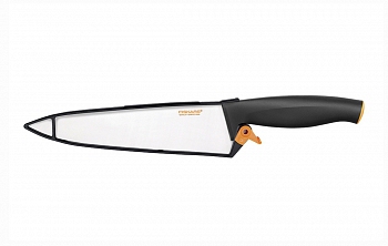 Поварской нож в футляре FISKARS Functional Form, 20 см