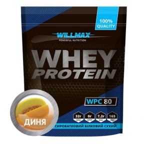 WILLMAX WHEY PROTEIN 80% Дыня 920г