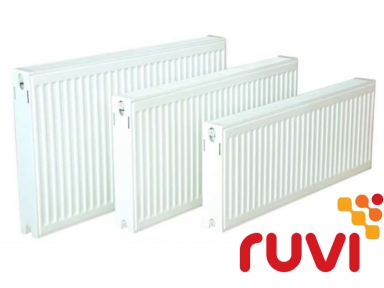 Стальной панельный радиатор Ruvi Standard 22 тип 500х2000 мм (боковое подключение)