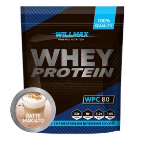 WILLMAX WHEY PROTEIN 80% Латте Макиато 920г