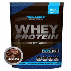 WILLMAX WHEY PROTEIN 65% 1кг Шоколад