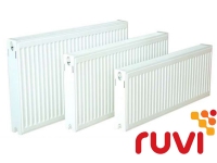 Стальной панельный радиатор Ruvi Standard 22 тип 300х1600 мм (боковое подключение)